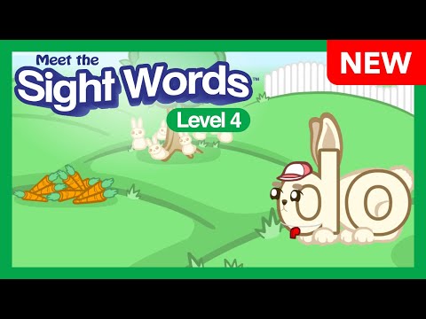 NEW! Meet the Sight Words Level 4 - "do"