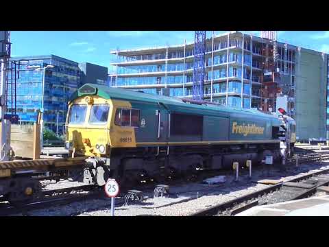 Freightliner Class 66's no's: 66615-66522 @ Bristol TM {642Z} 11/06/2018.