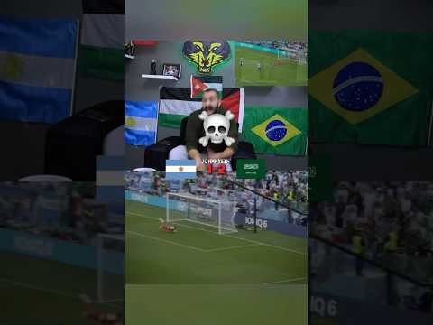 Saudi Arabia’s upset vs Argentina 💀 #shorts