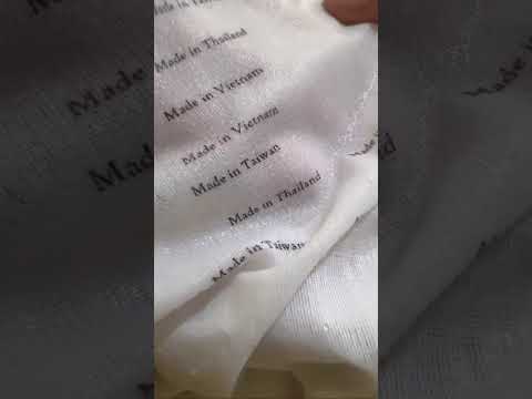 纺织品检测合格印章：保证在任何表面上都持久耐用。