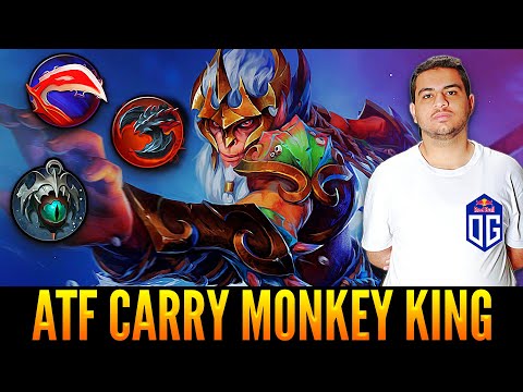 👉 OG.ATF (AMMAR) With Monkey King Begging Enemies To Kill Him - Pausing To Ask Them If They Lagging