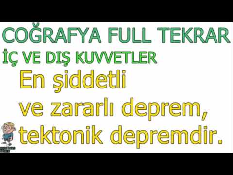 15 Dk'da TYT Coğrafya Genel Tekrar