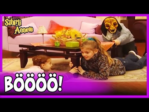 Cem, Çilek ve Ceren'i Korkutuyor! - Sihirli Annem 44. Bölüm