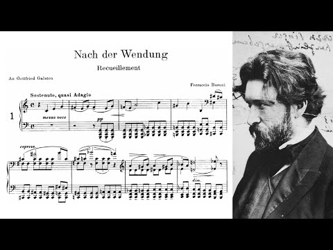 F. BUSONI - Elegie 1 "Nach Der Wendung: Recueillement" BV249/1 (Jeni Slotchiver)