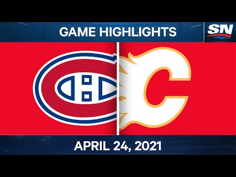 NHL Game Highlights | Canadiens vs. Flames – Apr. 24, 2021