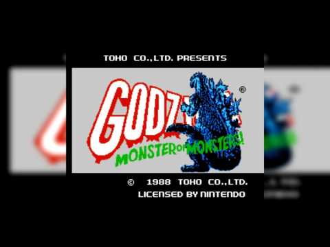 The Best of Retro VGM #501 - Godzilla: Monster of Monsters (NES/Famicom) - Title Screen & Planet X