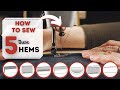 5 techniques that I use TO HEM all of my garments. Hope this helps!