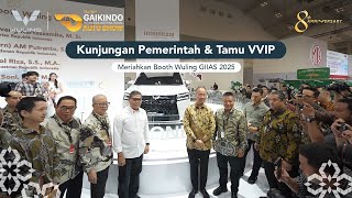 Perwakilan Pemerintah Indonesia Kunjungi Booth Wuling di GIIAS 2025