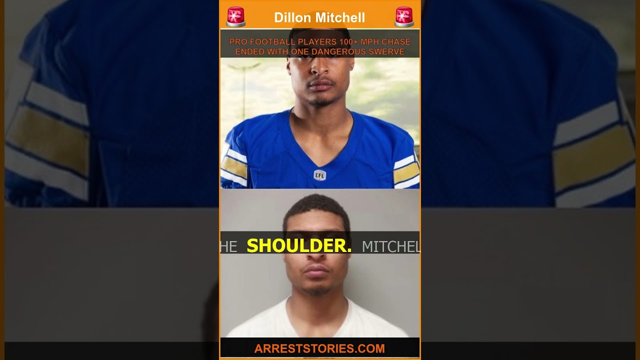 PRO FOOTBALL PLAYERS 100+ MPH CHASE ENDED WITH ONE DANGEROUS SWERVE