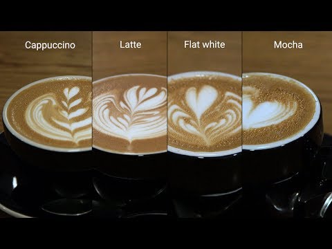 Different Kinds of Coffee Drinks