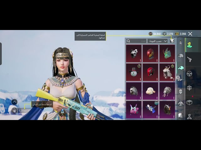 حساب ببجي عالمية كل مسج