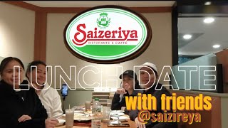 Lunch Date with friends #ofwlife #hongkongsaizeriya #food