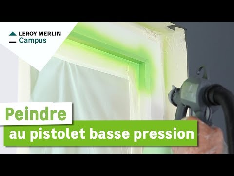 comment regler pistolet peinture pneumatique