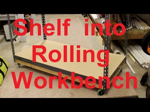 Simple Workbench from a Shelf Video