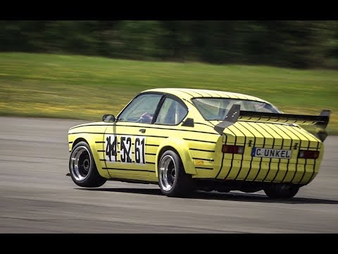 Rennslalom Meschede 2019 Opel Kadett C Best Track Time with Onboard