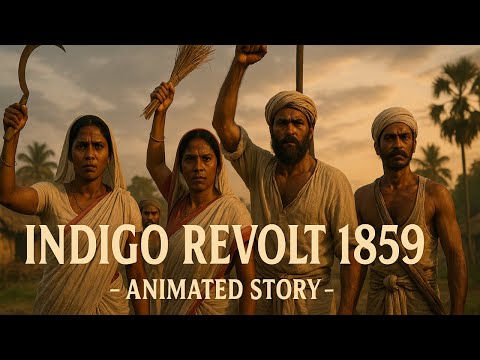 Indigo Revolt of 1859: How Farmers Defeated British Oppression | Animated Story for UPSC