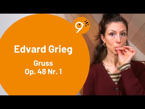 Warm-up at 9 (3.2.26) with Sarah, Greeting Op. 48, No. 1 (Heine) Edvard Grieg