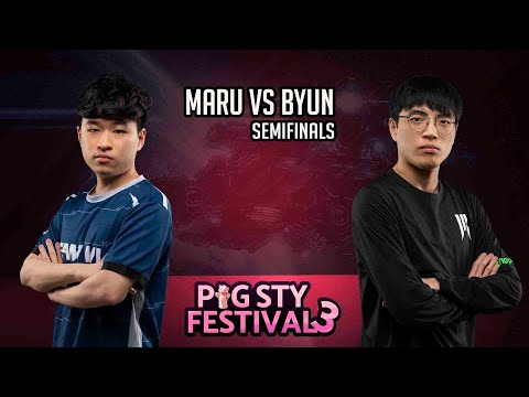 StarCraft 2 - Maru vs ByuN PiG Sty Festival 3.0