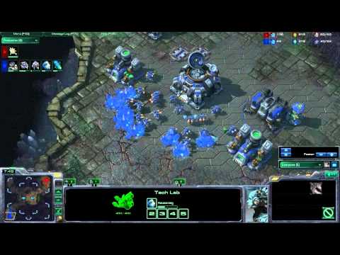HerdULiek SC2 Cast - 1v1 ARI (Protoss) vs xstarmax (Terran) Starcraft 2 HD
