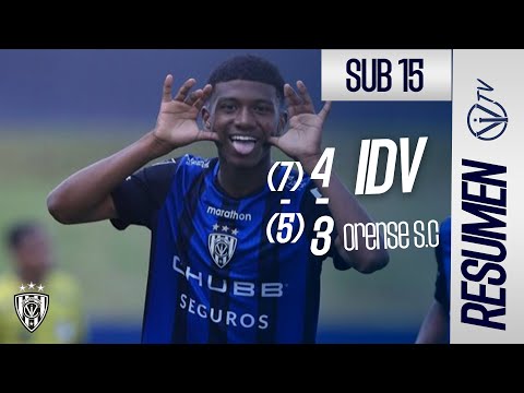 RESUMEN U 15 | IDV 4 (7) - (5) 3 U. Católica | Campeonato de Formativas - Semifinal de Vuelta