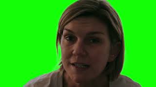 Carol Sturka "it'd be okay to say no at this point, that would be sane" Pluribus green screen