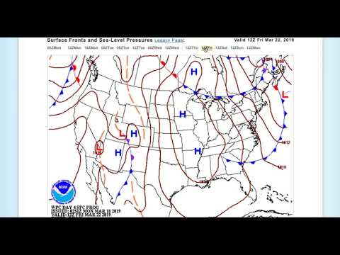Forecast Discussion for March 18, 2019