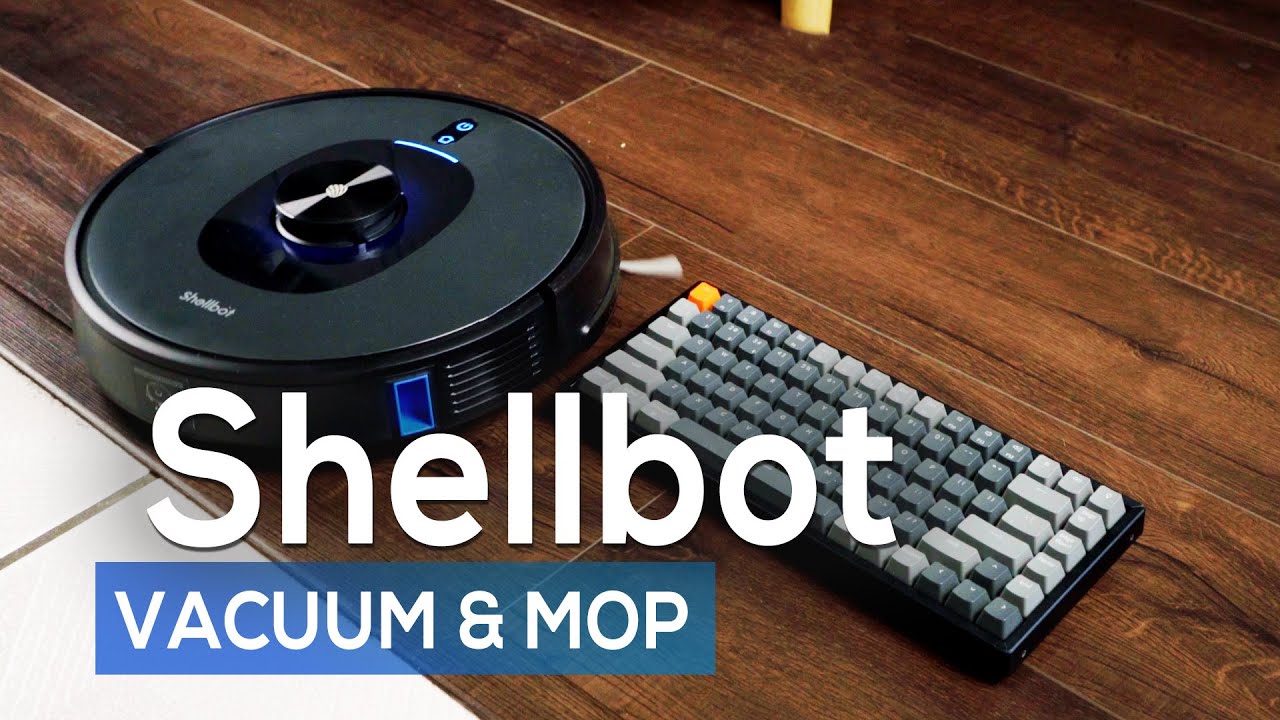 Shellbot SL60: AI-powered robot vacuum & mop