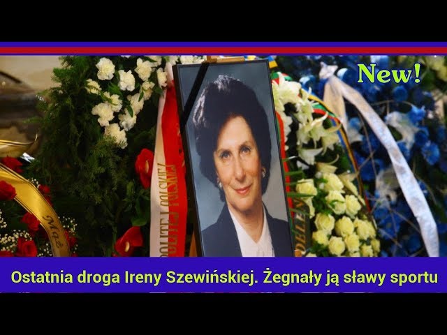 Video pronuncia di Irena Szewińska in Polacco