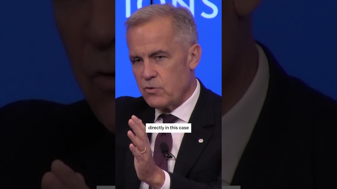 Canadian Prime Minister Mark Carney on the power of secondary sanctions