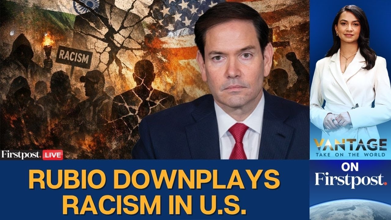 RUBIO LIVE: 'Stupid People Online' Says Rubio on Racism in US Against Indians | Vantage | Firstpost