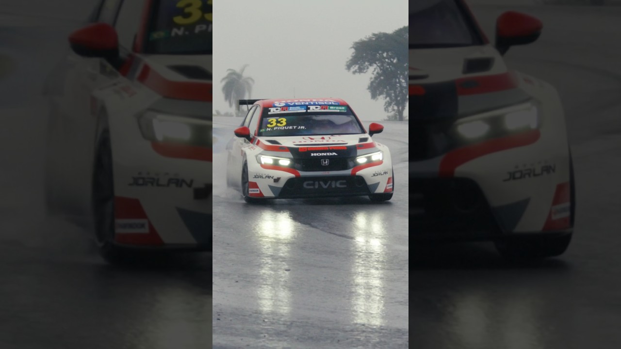 Dia de treino chuvoso por aqui! Amanhã temos a TCR Brasil e TCR South America no Autódromo Velocitta