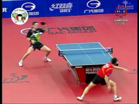 2013 Kuwait Open MS-R16: Ma Long - Marcos Freitas (full match|short form) HQ