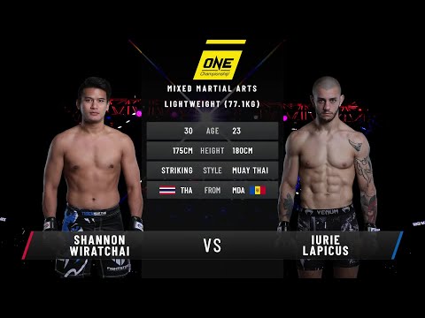 Shannon Wiratchai vs Iuri Lapicus full fight
