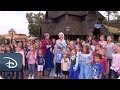 Frozen S Let It Go On Good Morning America Walt Disney World