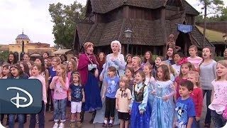 Frozen&#39;s &#39;Let it Go&#39; on Good Morning America | Walt Disney World