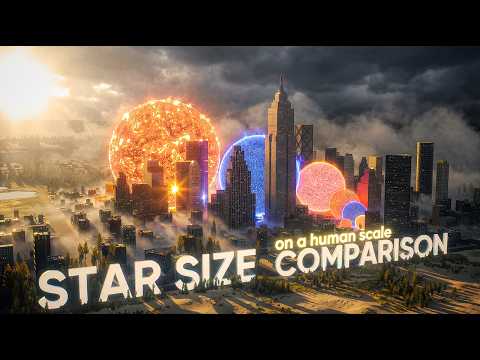 Star Size Comparison On A Human Scale