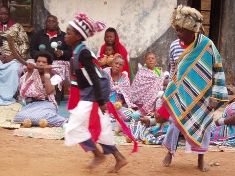 Rain fertility ceremony drums and dance of Venda people (South Africa/Zimbabwe)