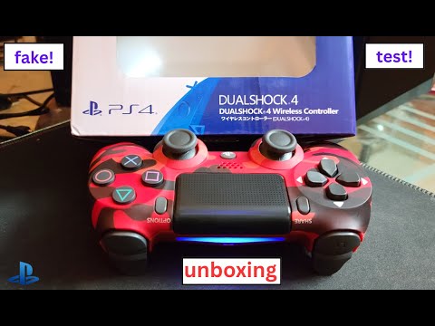 Fake PS4 Dualshock 4 Controller | Full Unboxing,Setup And Gameplay😍