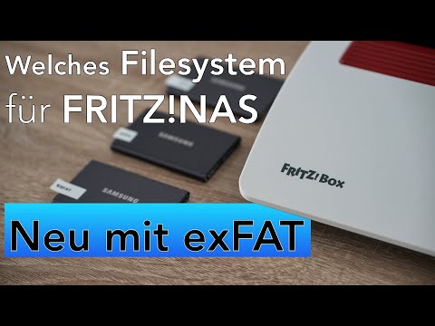 Welches Filesystem für FRITZ!NAS? Neuerung mit FRITZ!OS 7.50