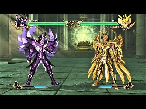 Garuda Aiacos vs Virgo Shaka God Cloth (Hardest AI) - Saint Seiya: Soldiers' Soul