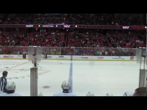Alex Ovechkin's Game Winning Shootout Goal LIVE - Islanders @ Capitals 4/4/2013