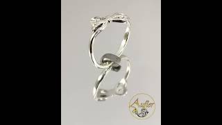 Mašle - prsten - žluté, červené, bílé zlato