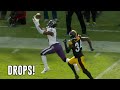 Every Ravens Dropped Pass vs Pittsburgh Steelers | Ravens vs Steelers 2023 Highlights