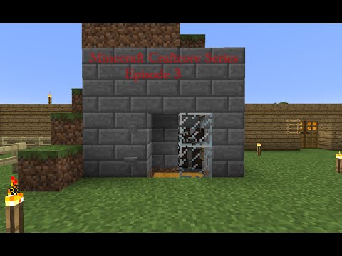 Minecraft Craftcore Series Episode 3 - Automated Steak/Leather Machine Fail