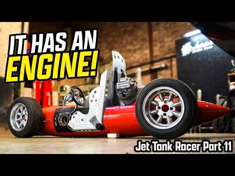 It Finally Has an Engine! | Jet Tank Racer Build