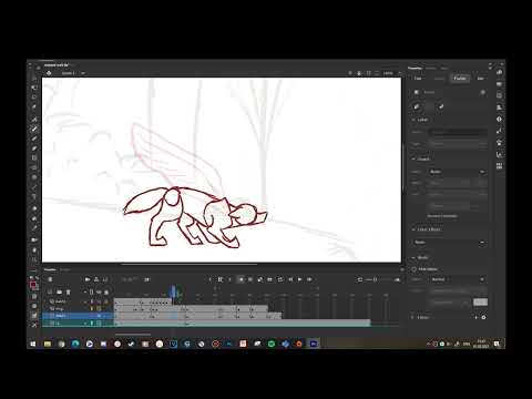 My first time animating on Adobe animate (Speed animating)