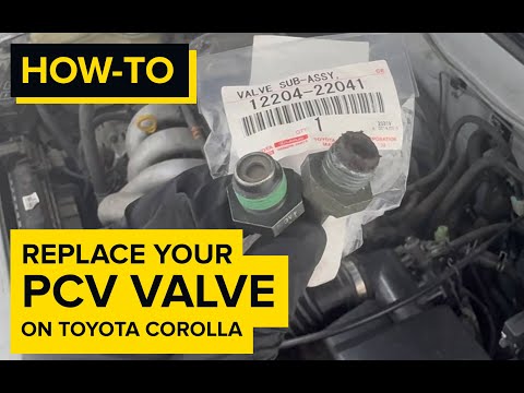 Toyota Corolla PCV Valve Replacement (2000 - 2002)