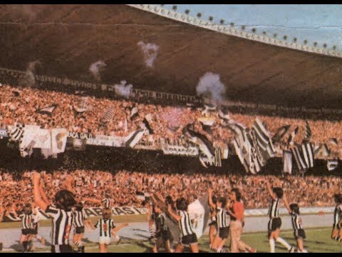 Torcida do Galo no Mineirão - anos 70