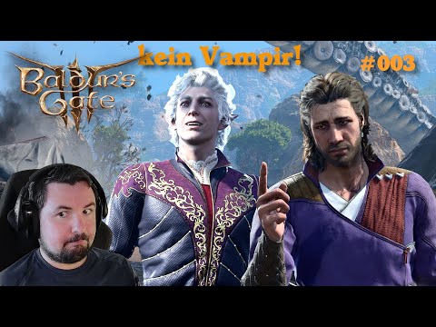 Baldurs Gate 3 #3 | Ein Vampir und ein Magier | Let's Play 4k Gameplay deutsch