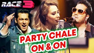 Party Chale On N On Song में Mika Singh और Iulia Vantur का तड़का | RACE 3 | Salman Khan